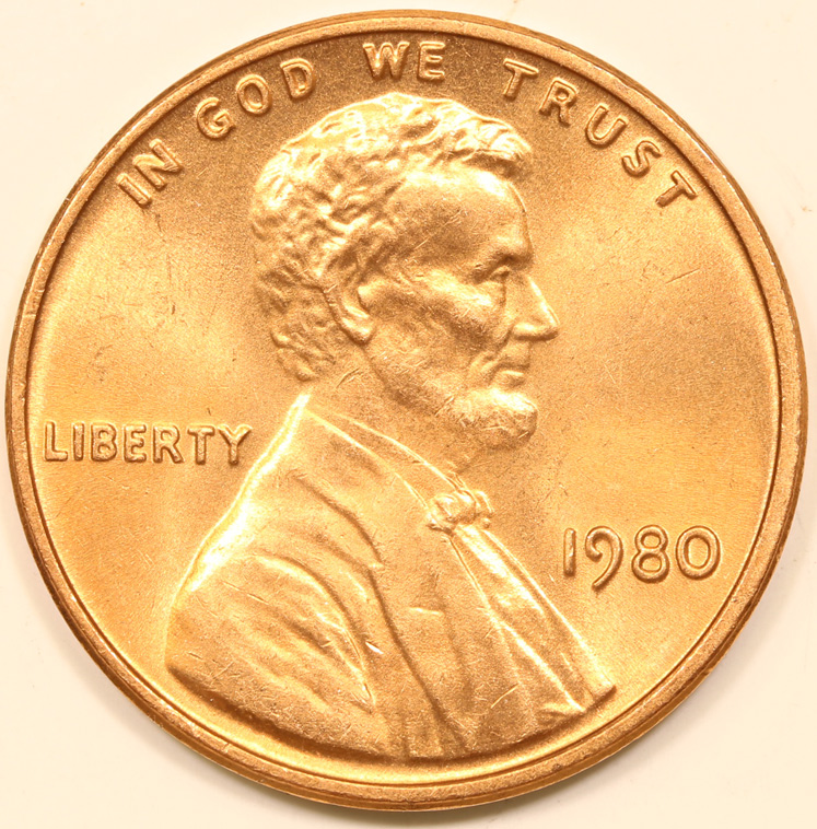 1980-P-Lincoln-Cent-For-Grading