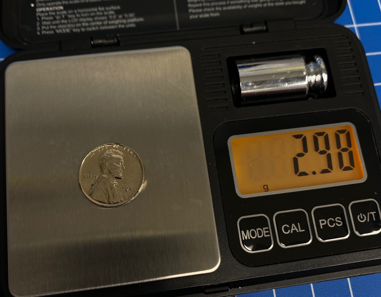 Silver-Colored-1941-LWC-Dipped-But-Under-Weight