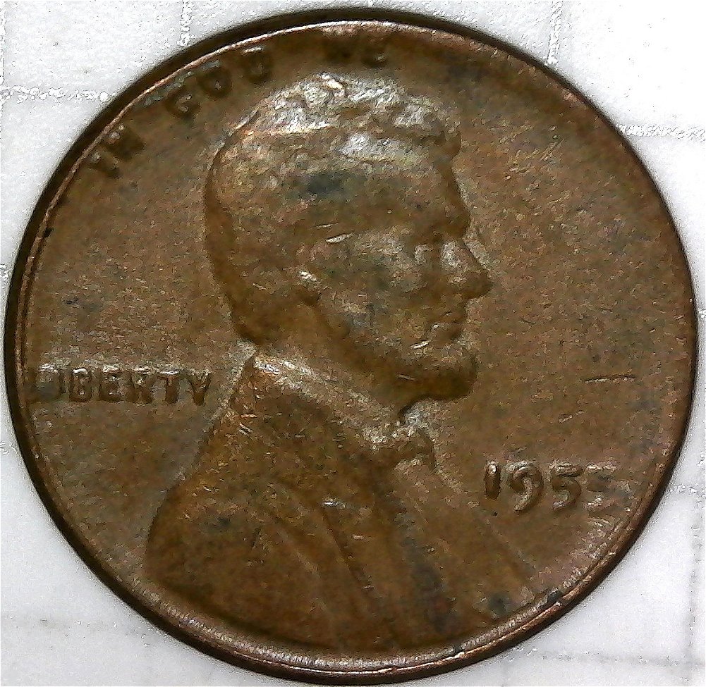 1955-Lincoln-Cent-Missing-