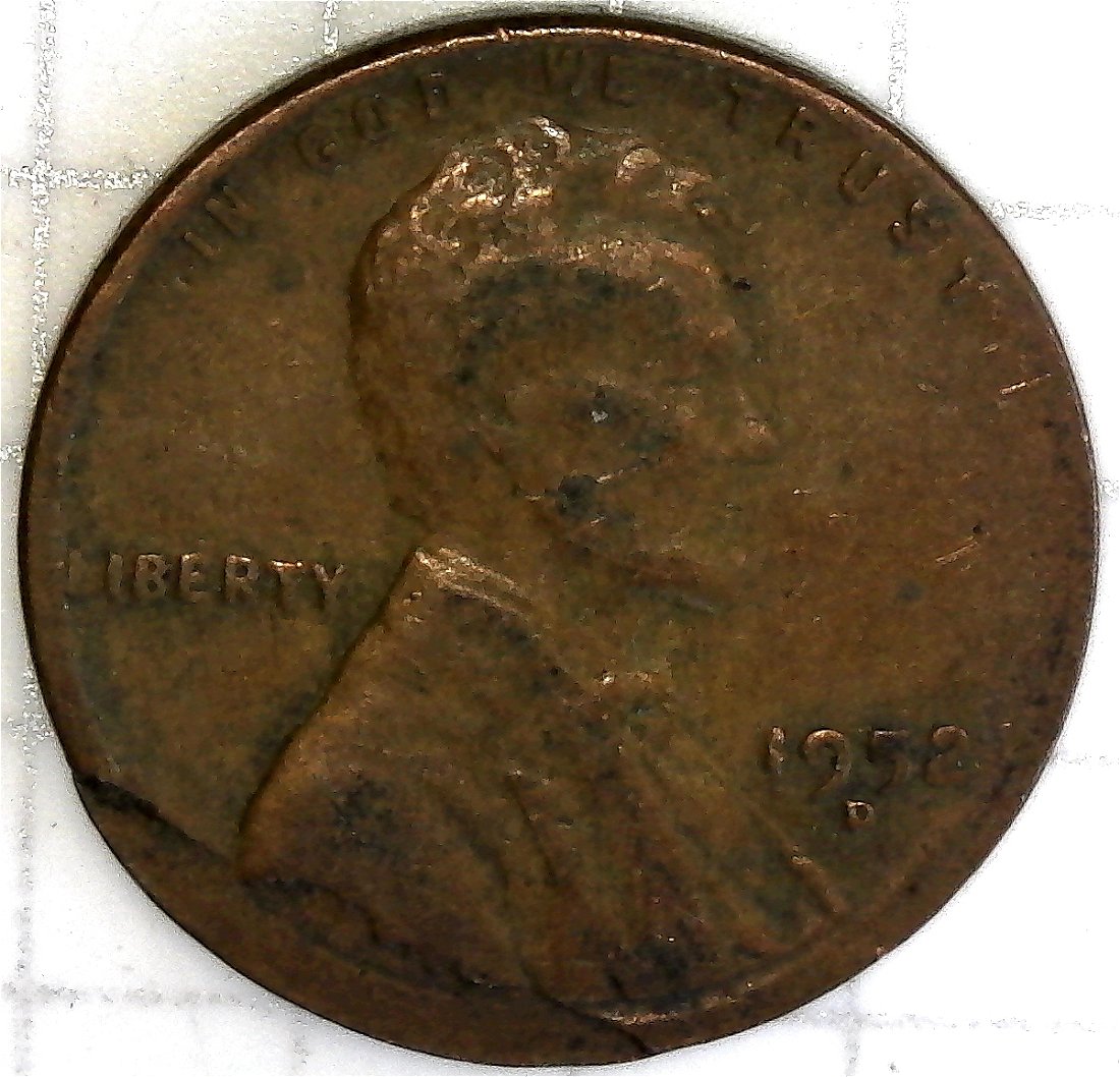 1952-D-Lincoln-Cent--Lamination-Error?