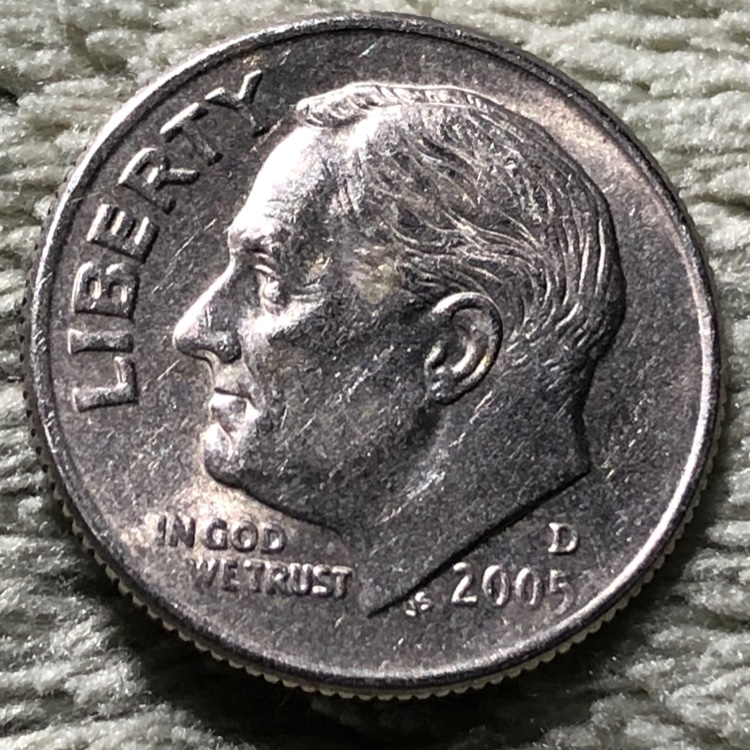 2005-D/D-Roosevelt-Dime-Showing-DDO-And-DDR