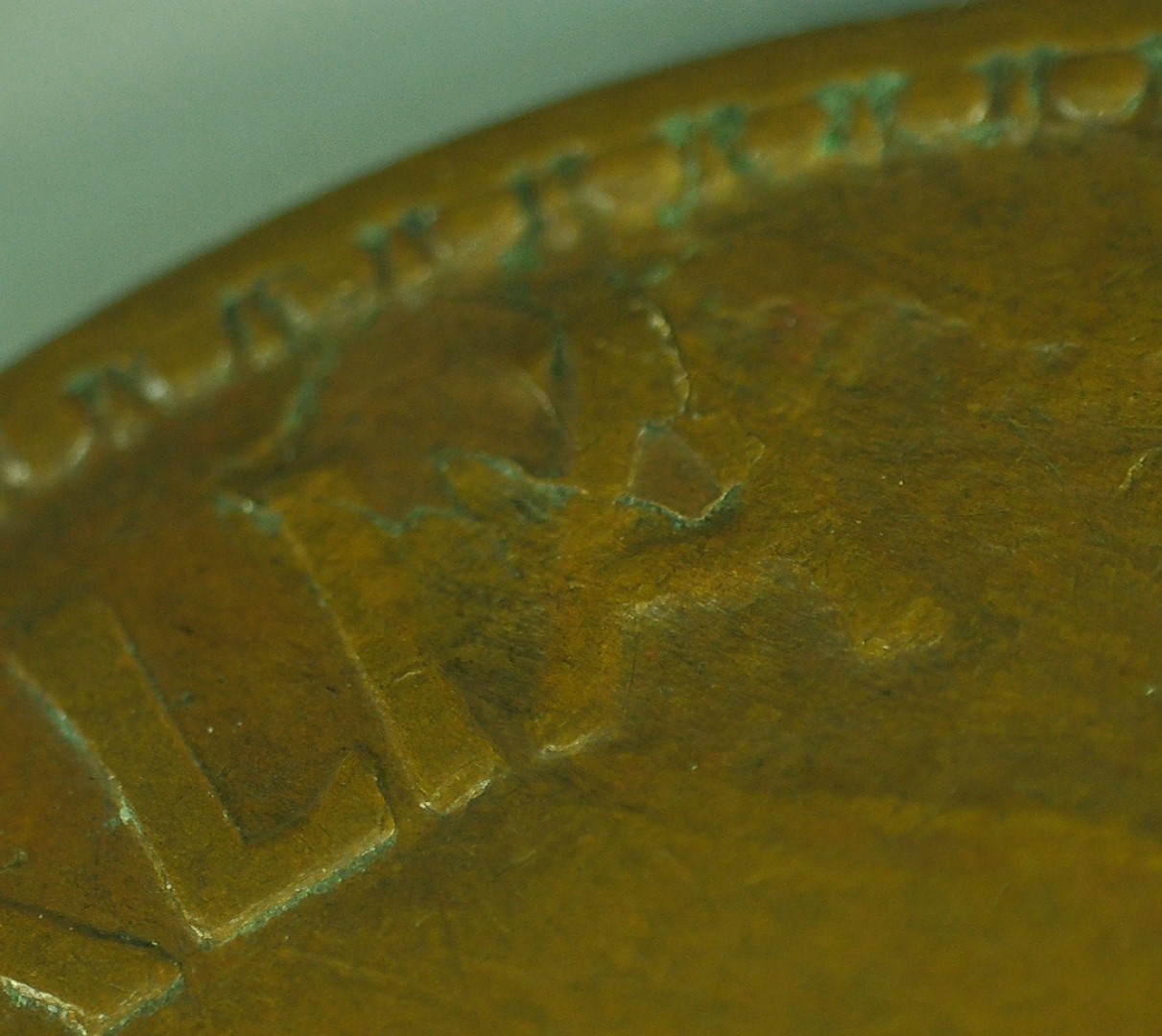 1955-Penny-With-An-Interesting-Planchet-Flaw