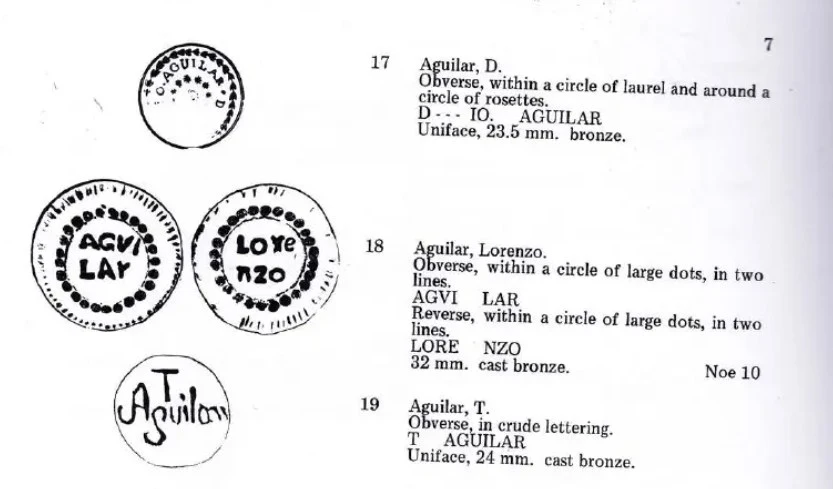Unknown-Copper-Coin---Uniface-Agvilar-*