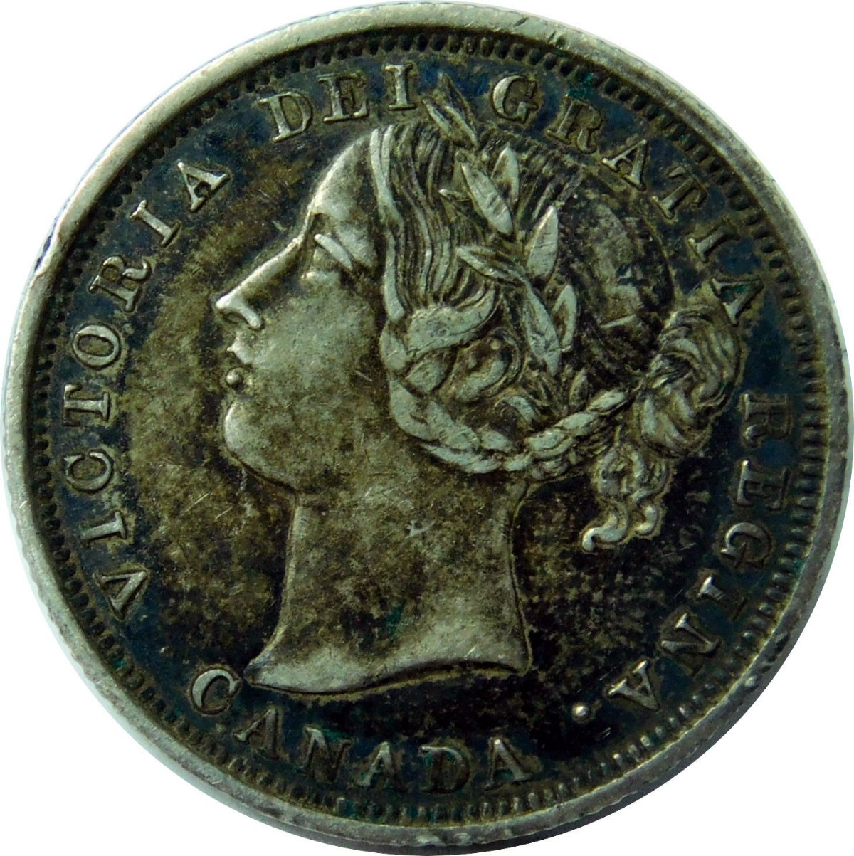1858-20-Cent-Heavy-Toning