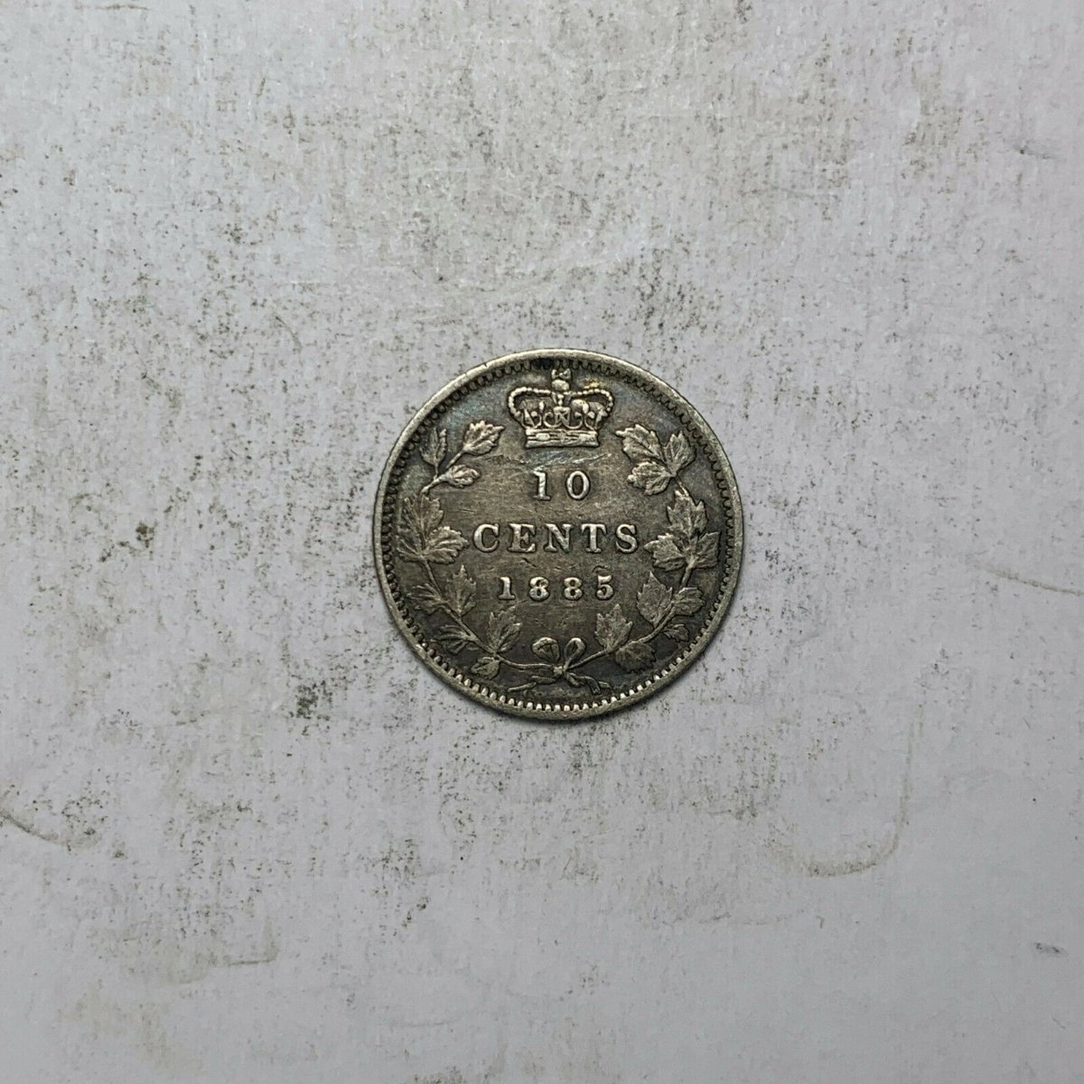 1885-10-Cent-For-Grading