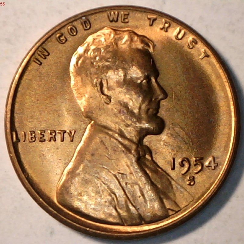 1954-S-Lincoln-Cent-BIE