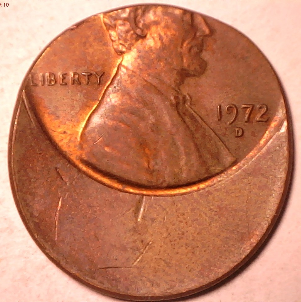 1972-D-Lincoln-Struck-Off-Center