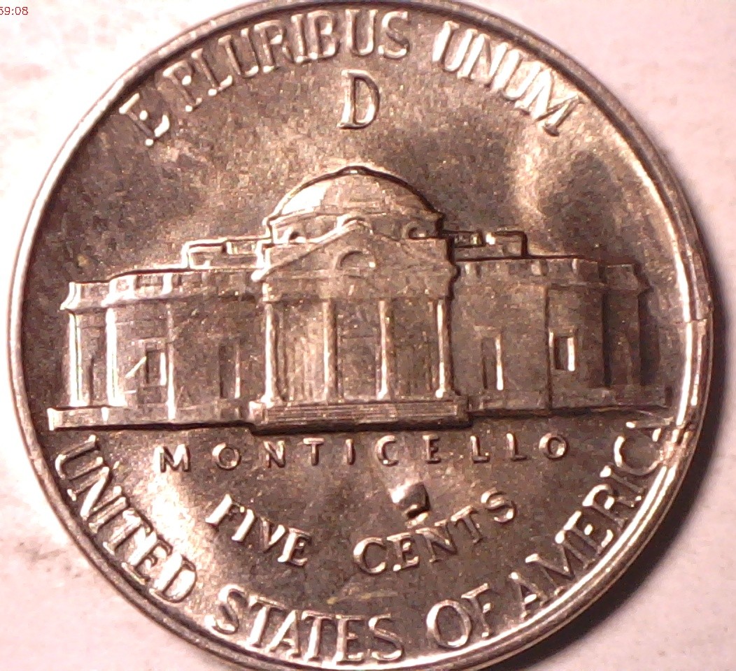1943-D--BU-Jefferson-Nickel-Lamination