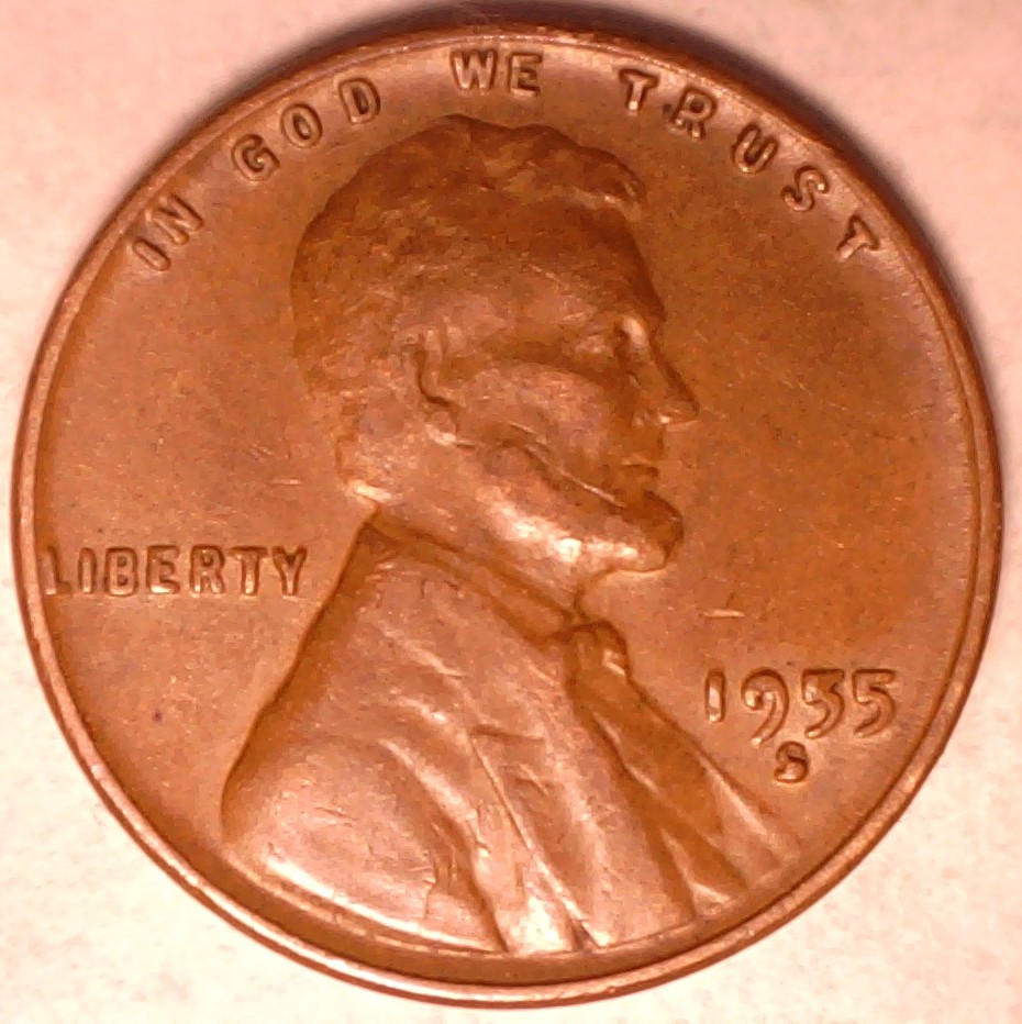1955-S-Lincoln-Cent-Lamination-?