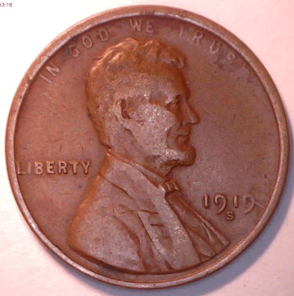 1919-S-Lincoln-Cent-Struck-Through-A-Copper-Peel