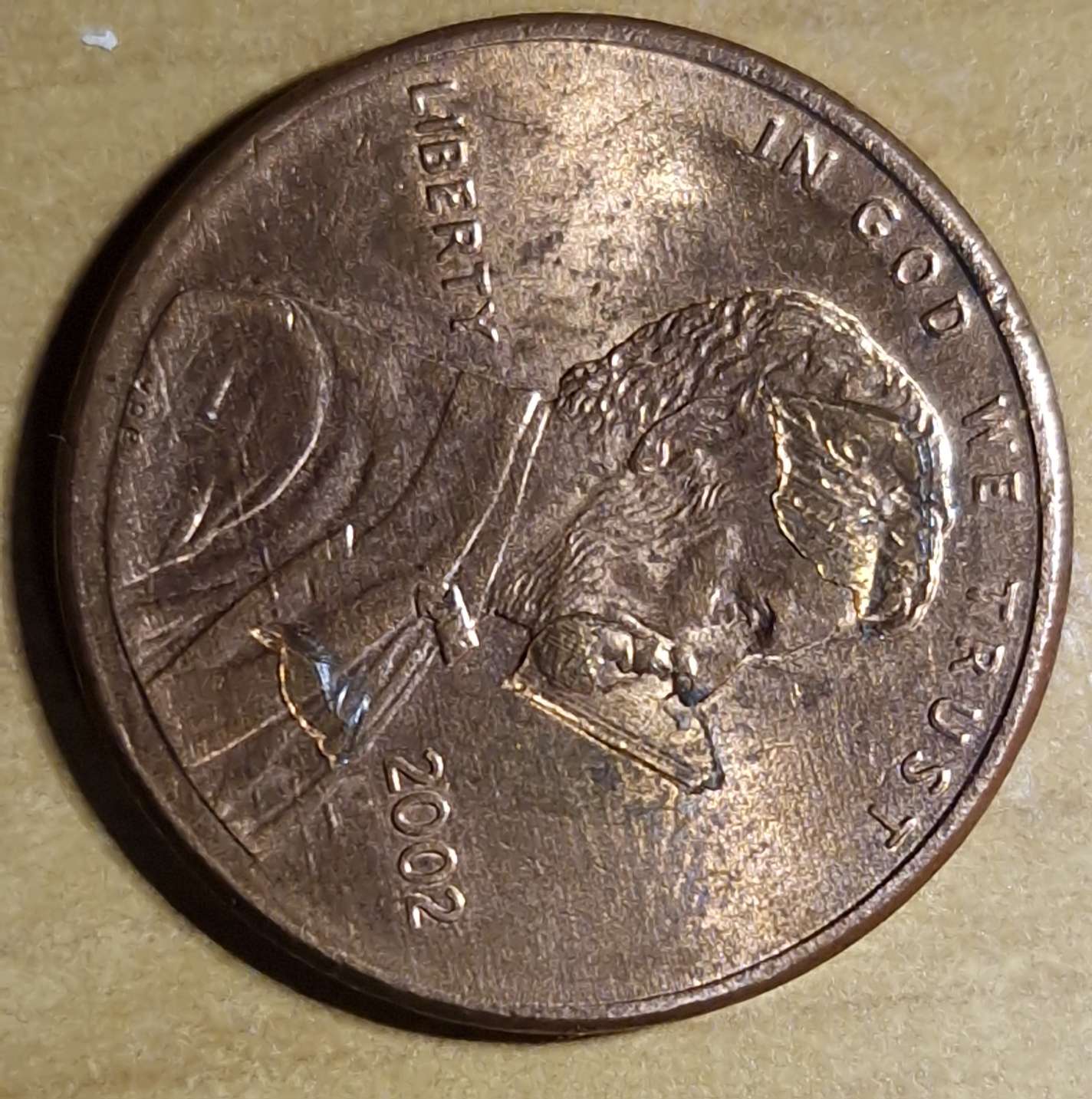 2002-LMC-With-Extra-Metal-With-Columns-On-Obverse!