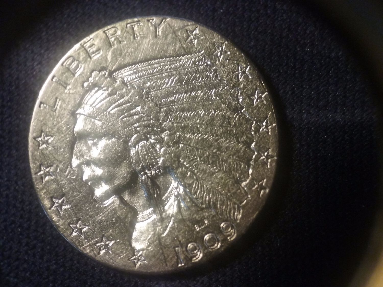 Help-Grading/Pricing-A-1909-2-1/2-Gold-Indian-Eagle