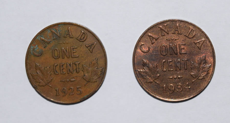 Small-Cents-Grade-Opinion-1925-And-1934