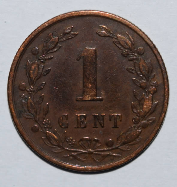 1898-Netherlands-One-Cent