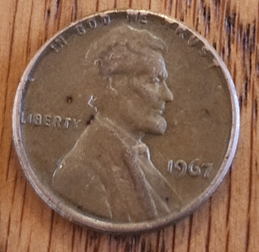 1967-Penny-With-Letters-On-The-Edge