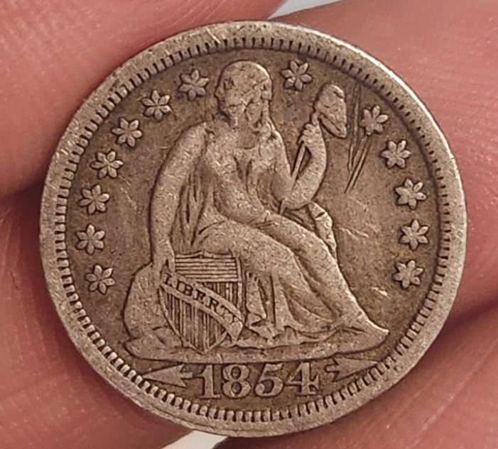 1854-US-Dime.-Is-This-A-Spendable-Coin-Or-A-Collectable