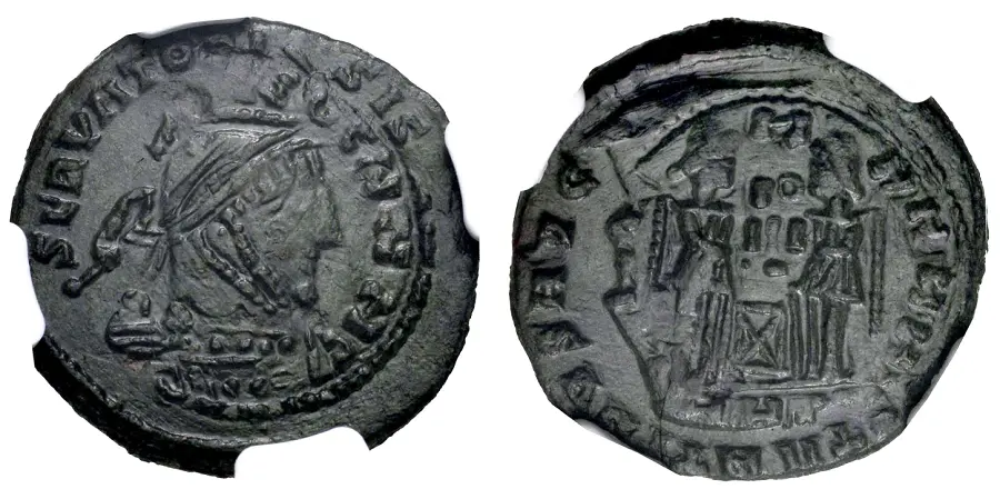 Recycled-Late-Roman-Bronze-Coins