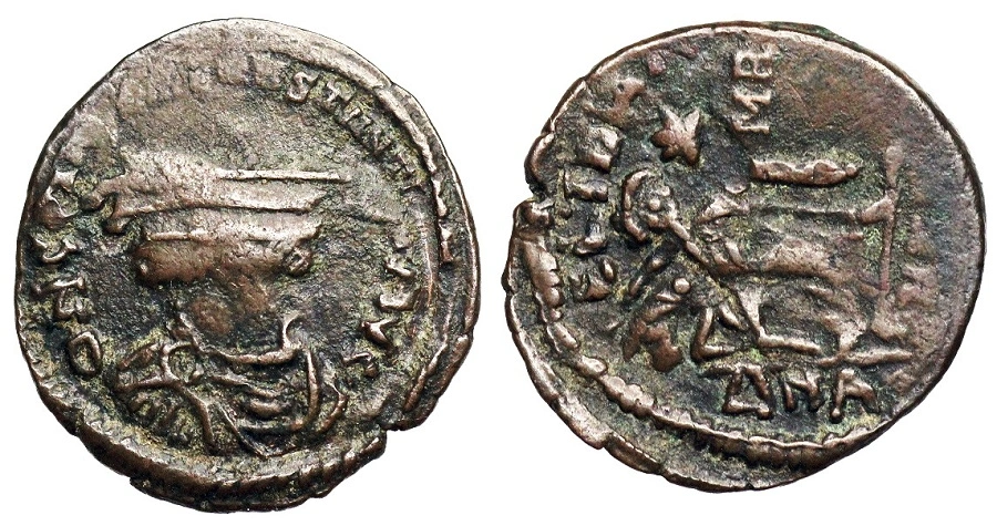 Recycled-Late-Roman-Bronze-Coins