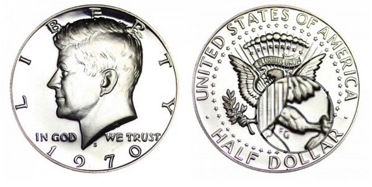 Proof-1971-S-Half-Dollar:-Wrong-FG-Initials-Design?