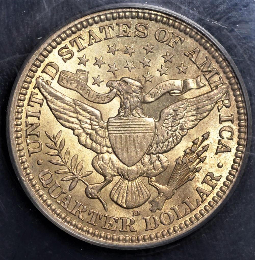 1915-D-Barber-Quarter---PCGS-OGH-MS-63---Better-Or-Spot-On?