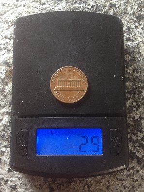 1968-Lincoln-Penny-Weight-2.9-Grams