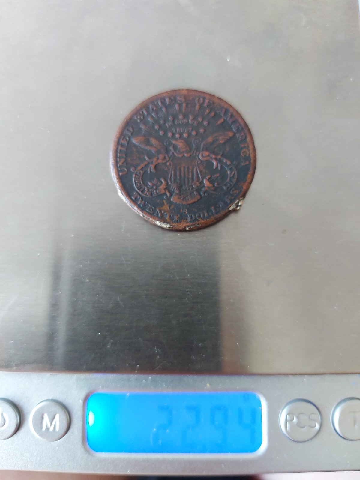 Trial-Dollar-In-Bronze-?-San-Fransisco-Mint