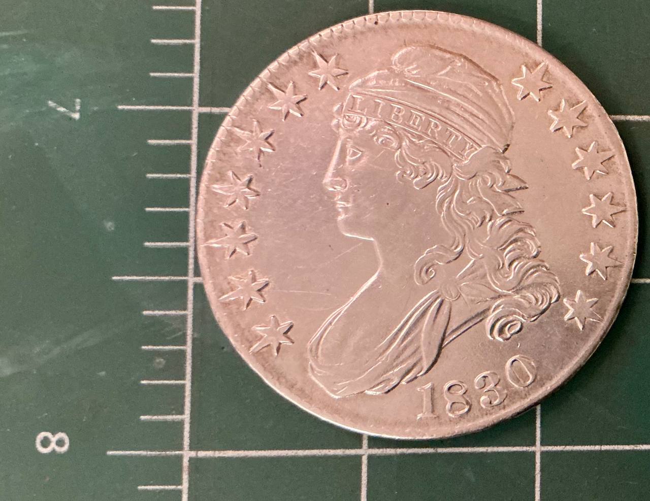Auction-Lot-Described-As-Copy-Of-Capped-Bust-Half,-But-It's-Very-Similar-To-A-Genuine-Detecting-Find