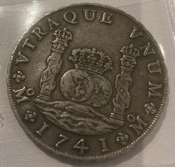 Haven't-Posted-In-A-While.-Just-Got-This-In-The-Mail:-1741-Mexico-Mint-Pillar-Dollar