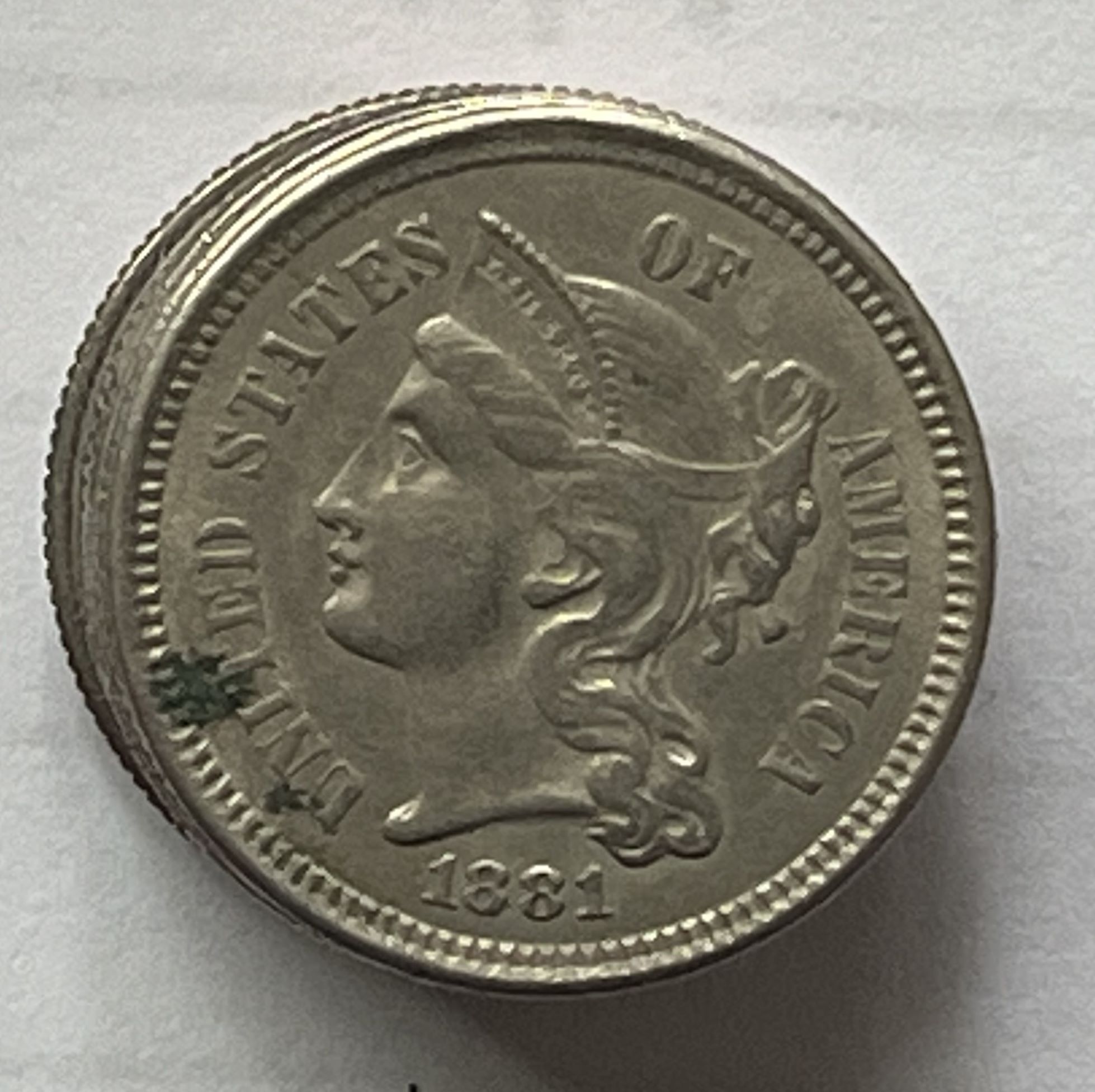 1881-Three-Cent-With-A-Dirt-Spot