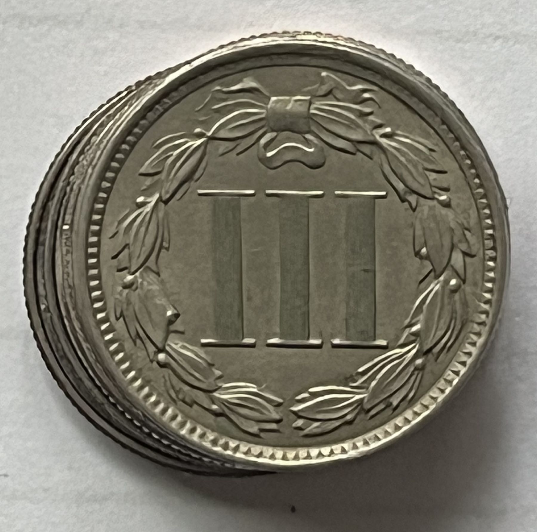 1881-Three-Cent-With-A-Dirt-Spot