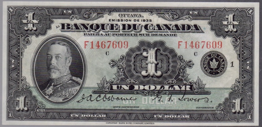1935-Bank-Of-Canada-First-Series-Post-Yours!