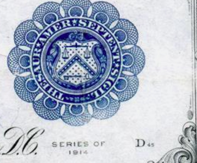 1914-FRN-$50-1039B-Note-For-Grading-And-Comments