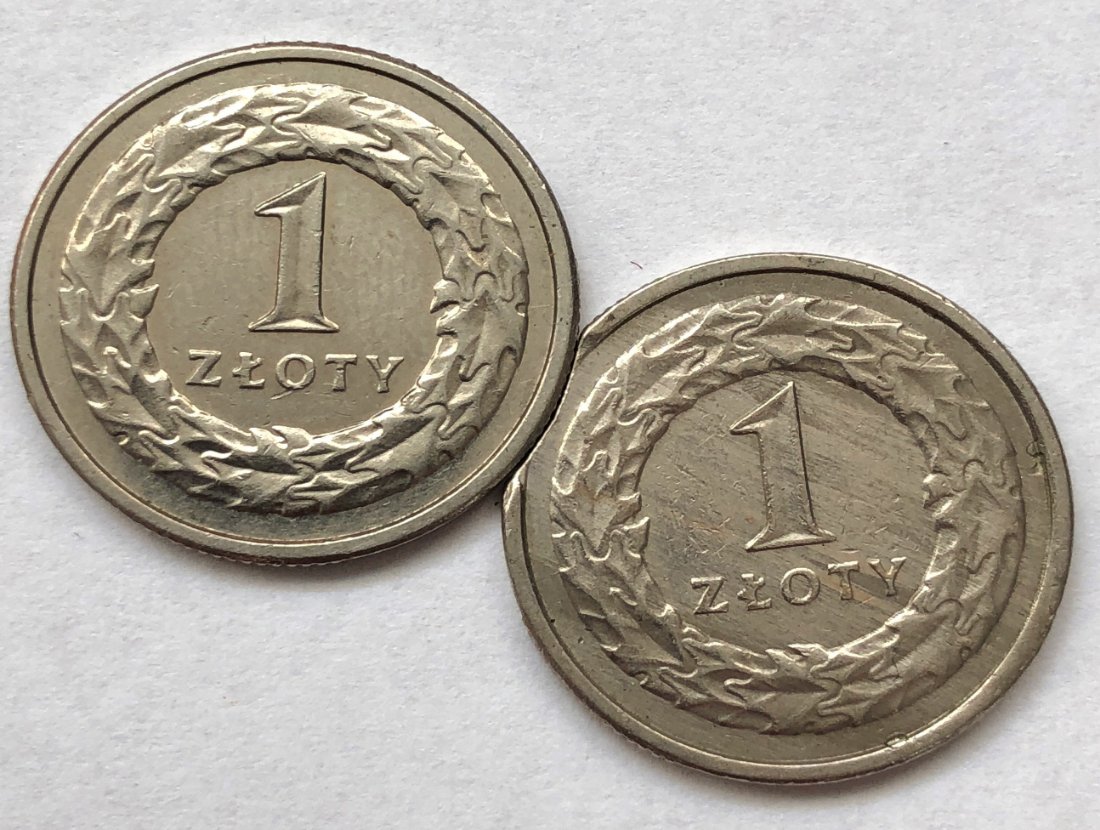 1992-Polish-1-Zloty---Mint-Error?