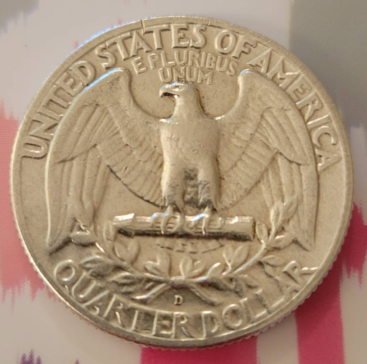 1964-D-Washington-Quarter-Possible-Die-Chip-Error
