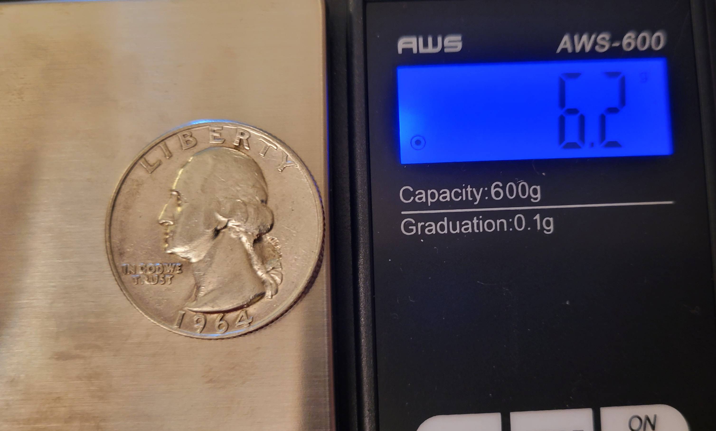 1964-D-Washington-Quarter-Possible-Die-Chip-Error