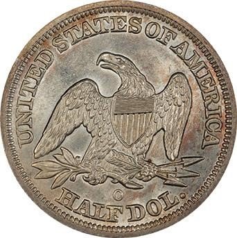 1844-O-Seated-Half-Dollar-PCGS-#1