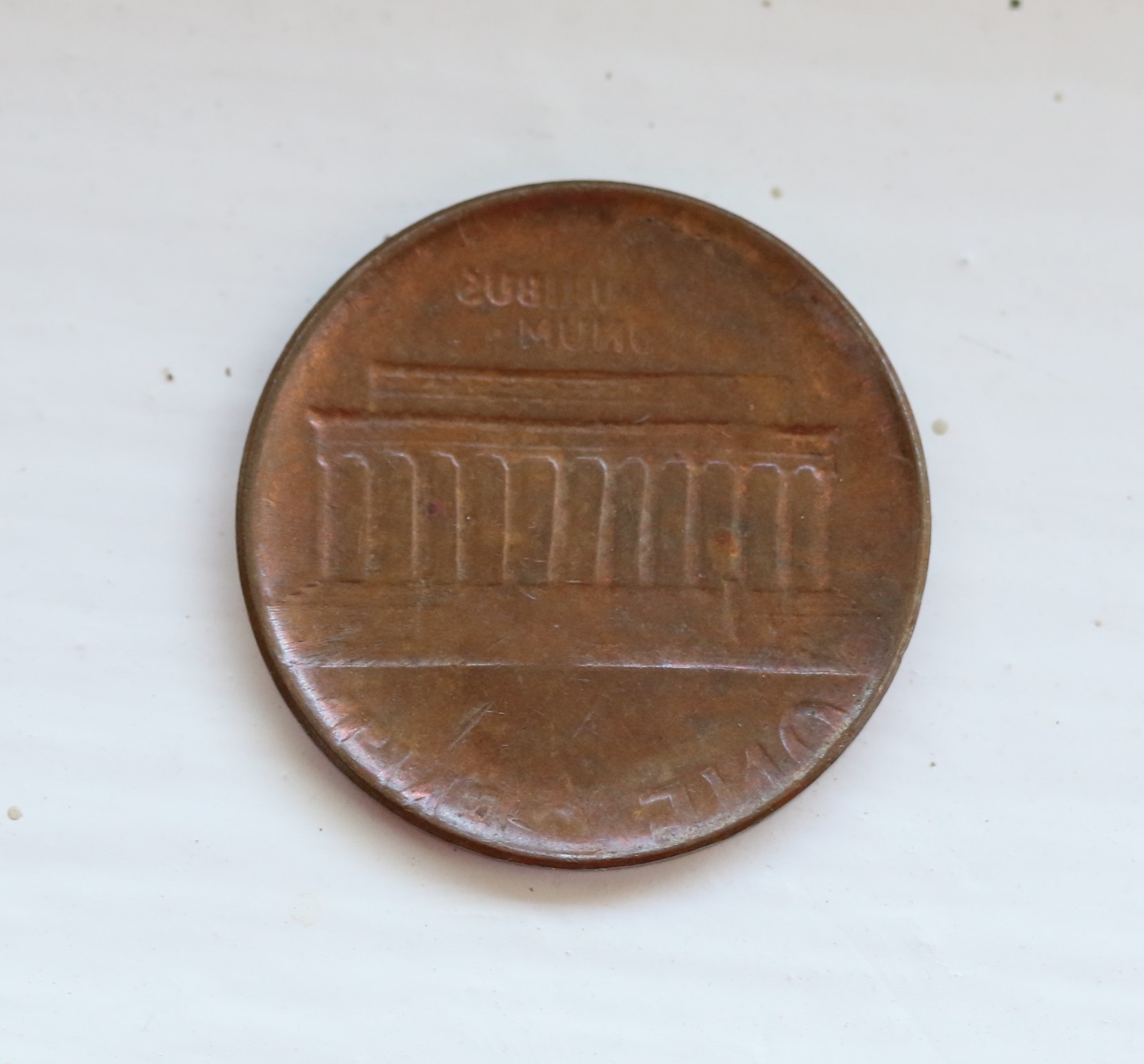 Penny-Unknown-Date---Full-Brockage?