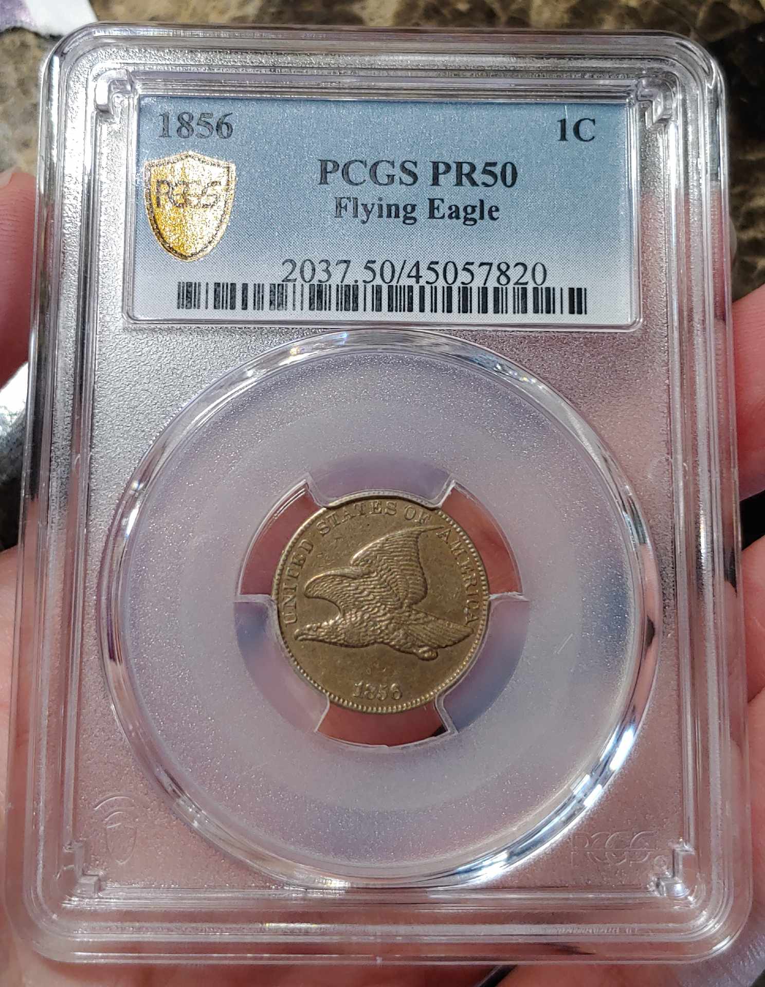 Possible-1856-Flying-Eagle-Cent?-Update:-5/11/22-PCGS-Results-Are-In!