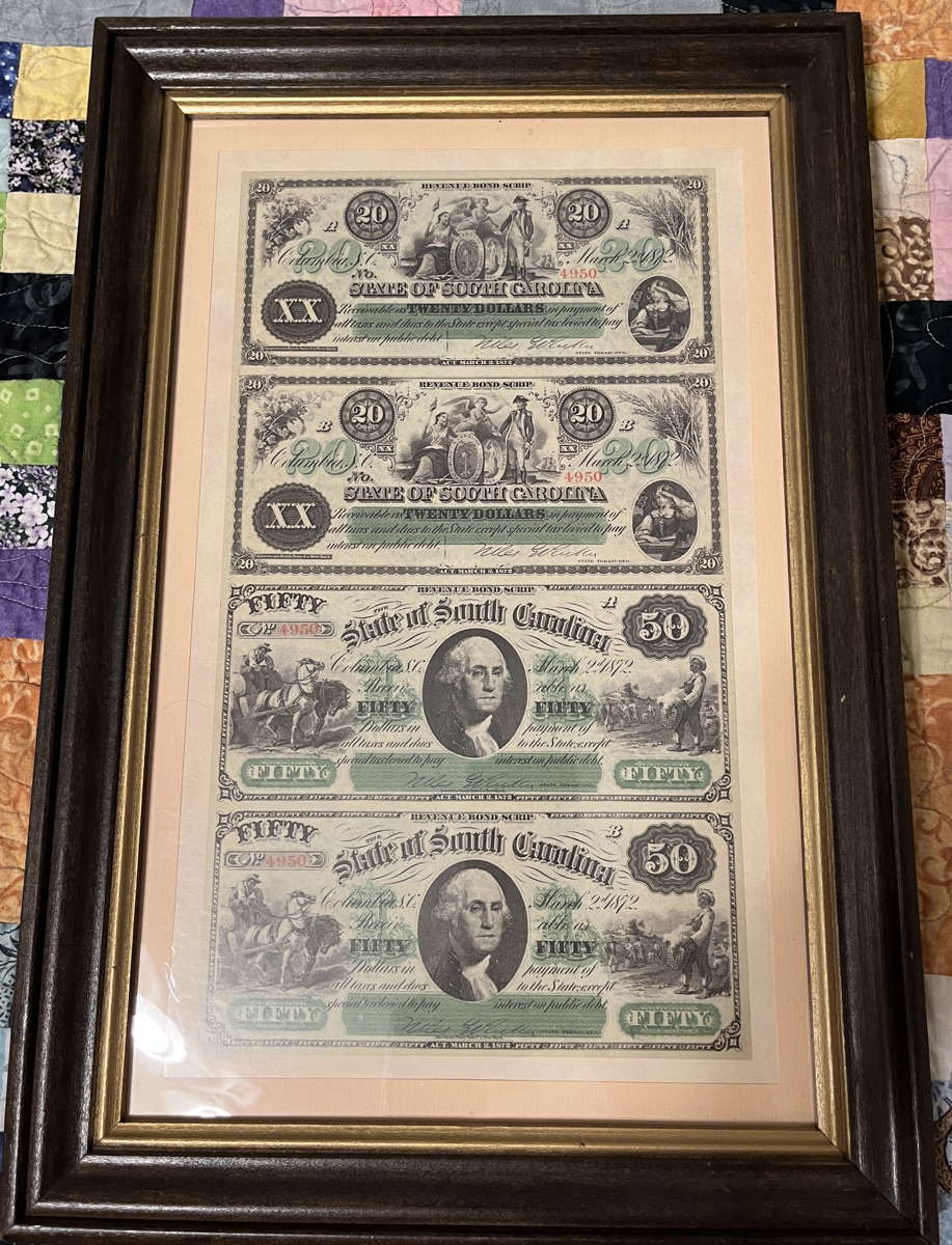 1872-SC-Bond-Notes-Not-Sure-If-Genuine