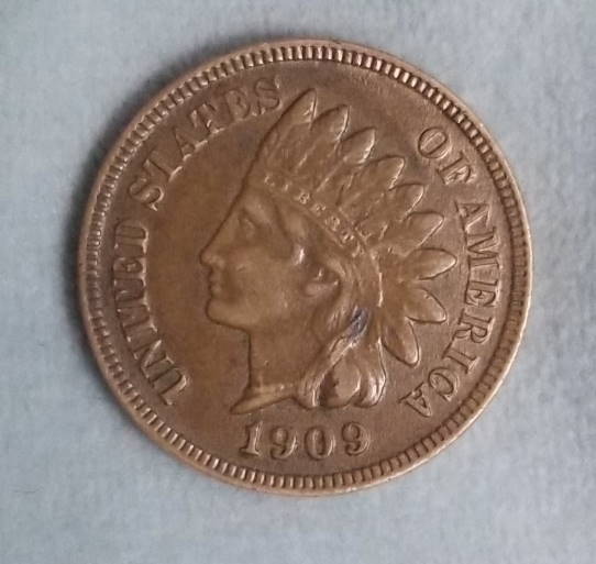 1909-Indian-Cent---Planchet-Mark?