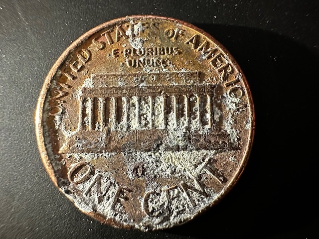 1986-Lincoln-Penny--Damaged