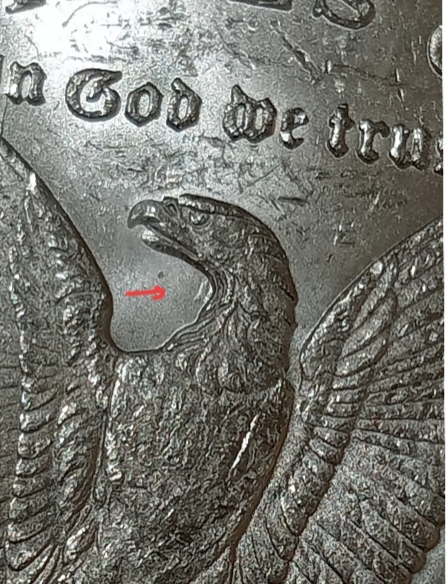 1889-O--Morgan-Dollar-Clashed-Reverse-+-Obverse---Help-With-VAM