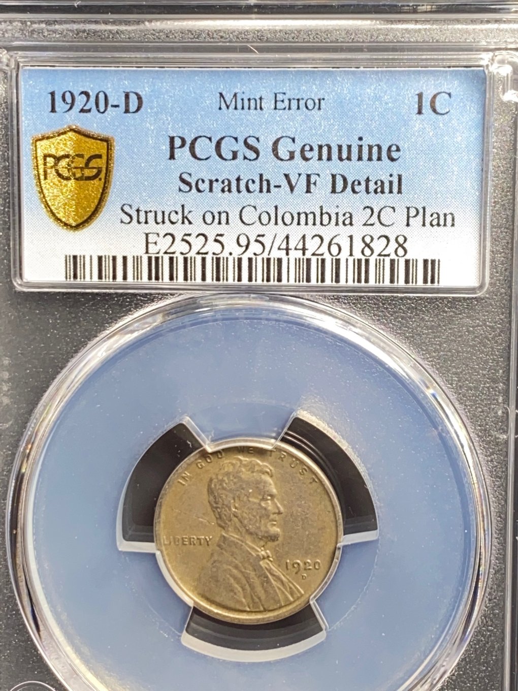 1920-D-Lincoln-Cent-Struck-On-Colombia-2c