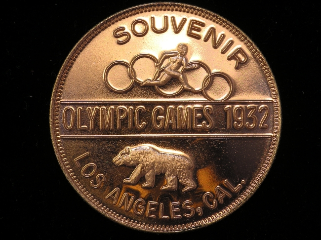 Los-Angeles-Olympics-Medal