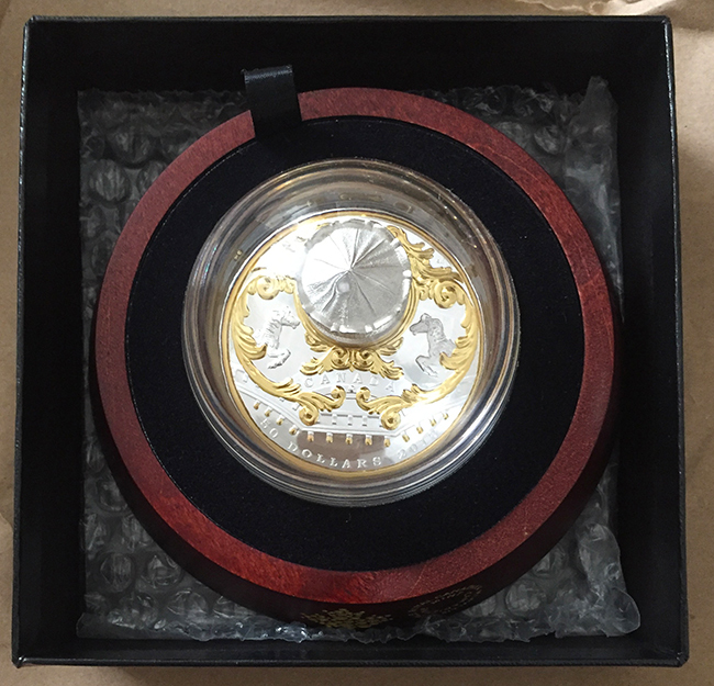 2018-Antique-Carousel,-Release-On-May-16th,-6-Oz,-$749.95,-Mintage-1000-Pcs