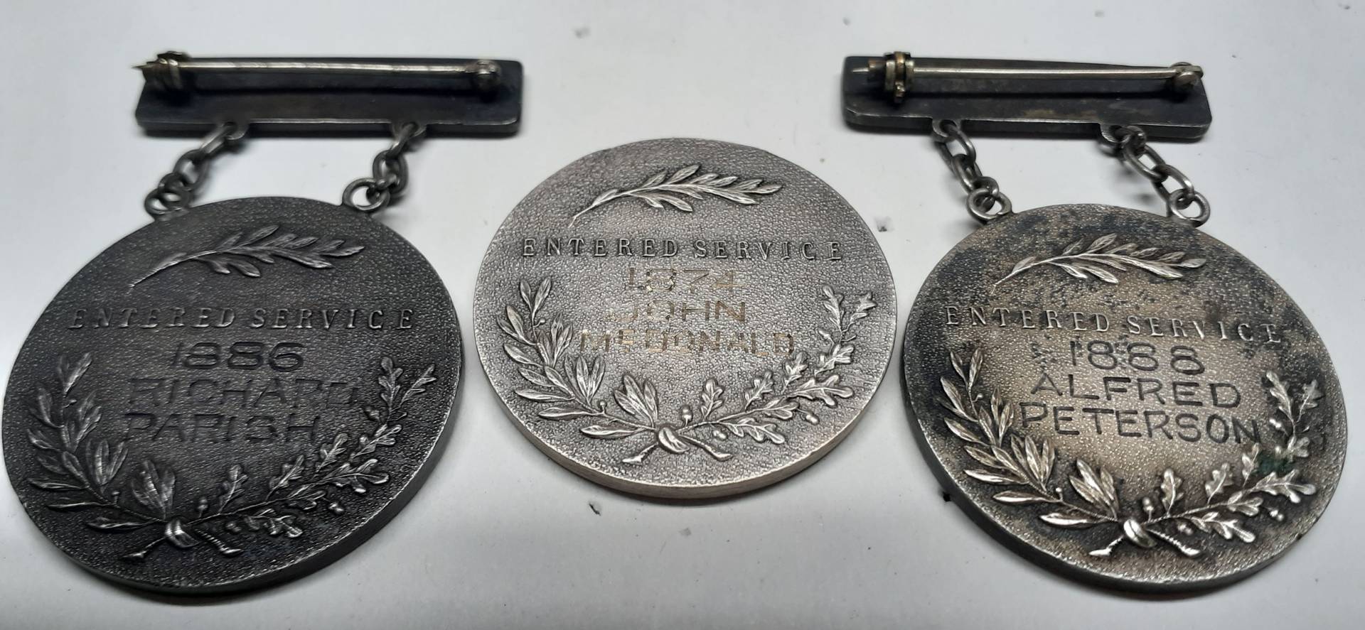 Monon-Railroad-25-Year-Service-Medals