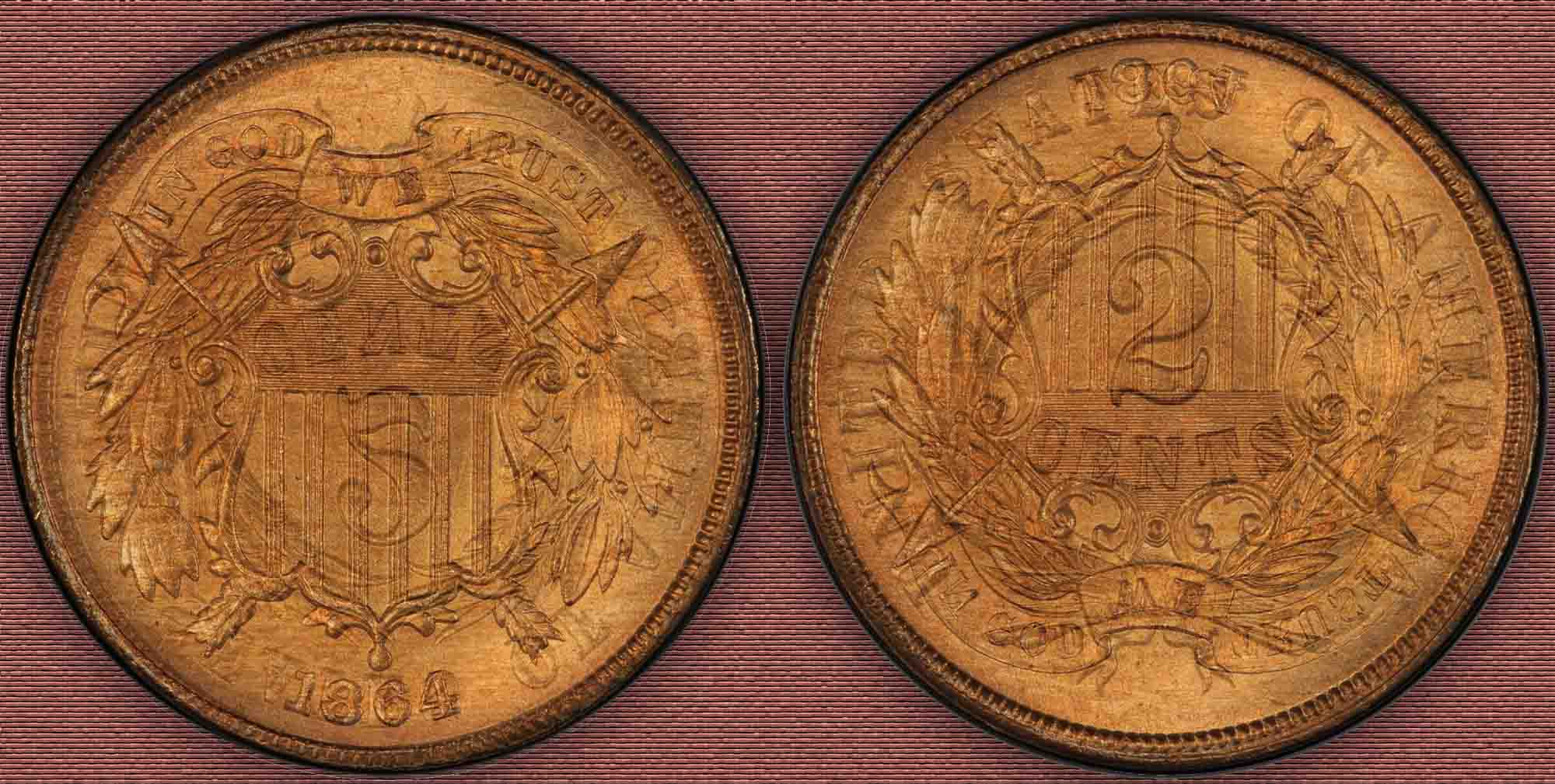 1864-Two-Cent-Reverse-Die-Clash-With-Reverse-Of-Indian-Head-Cent?