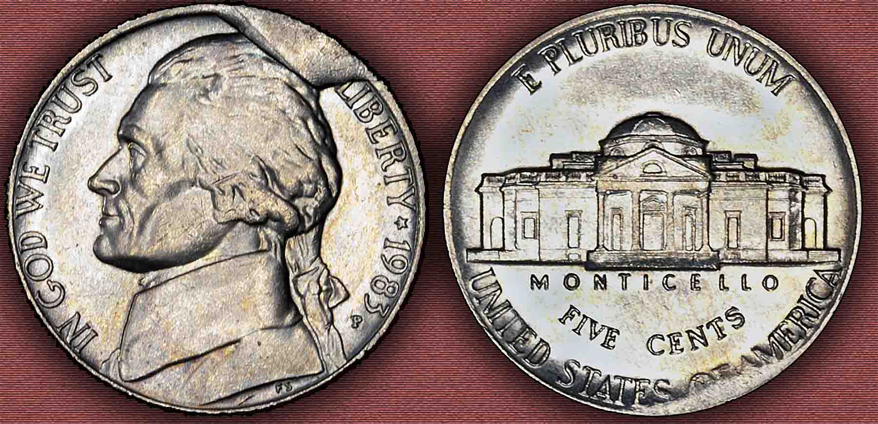 1983-P-Jefferson-Cud-Cu-5c-1983-P-12-And-Almost-13