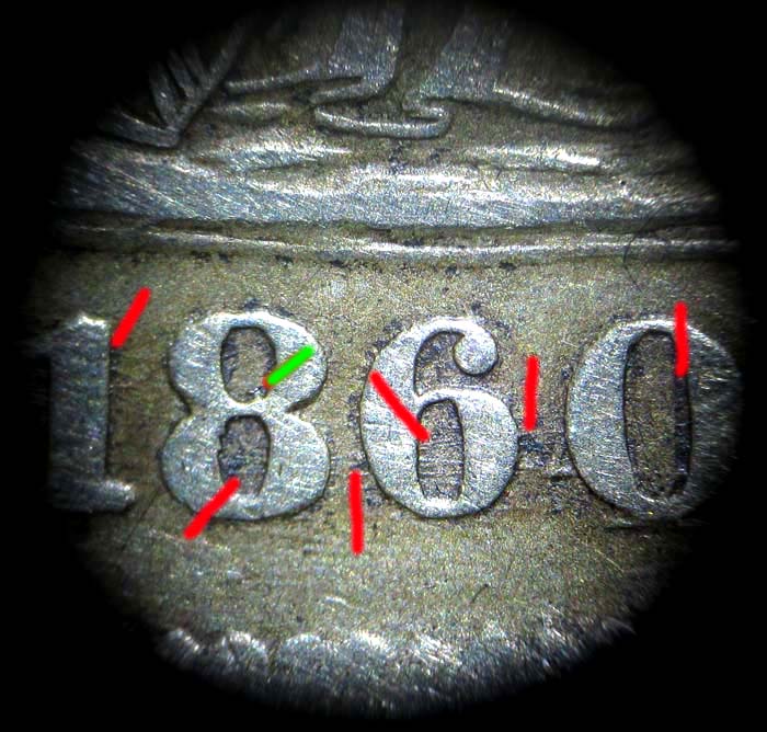 Impossible-Find?-Seated-Liberty-Half-Dollar-1860-S--0-Over-A-Clear-4.