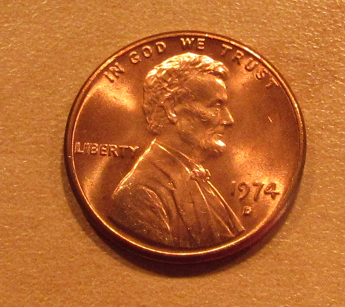 1974-D-Cent,-Die-Cleaned-So-Much-Could-Be-A-New-Variety-.-Jeff-Davis-Look-A-Like?-Take-A-Look.
